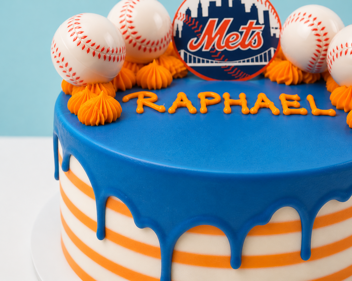 New - Baseball Team Celebration Cake
