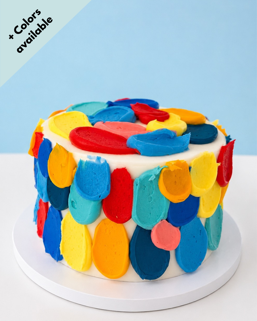 New - Brushstroke cake