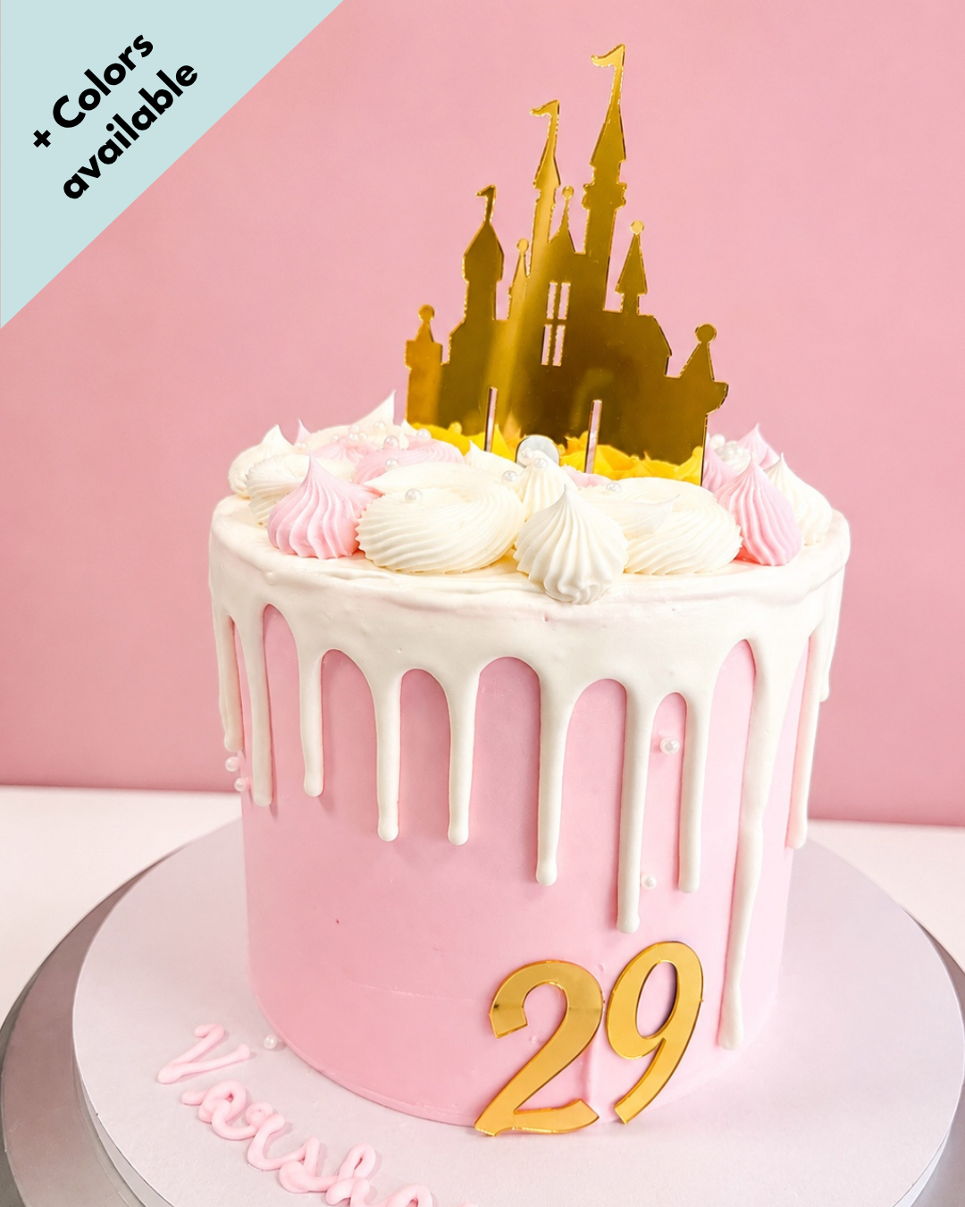 New - Drip Castle cake