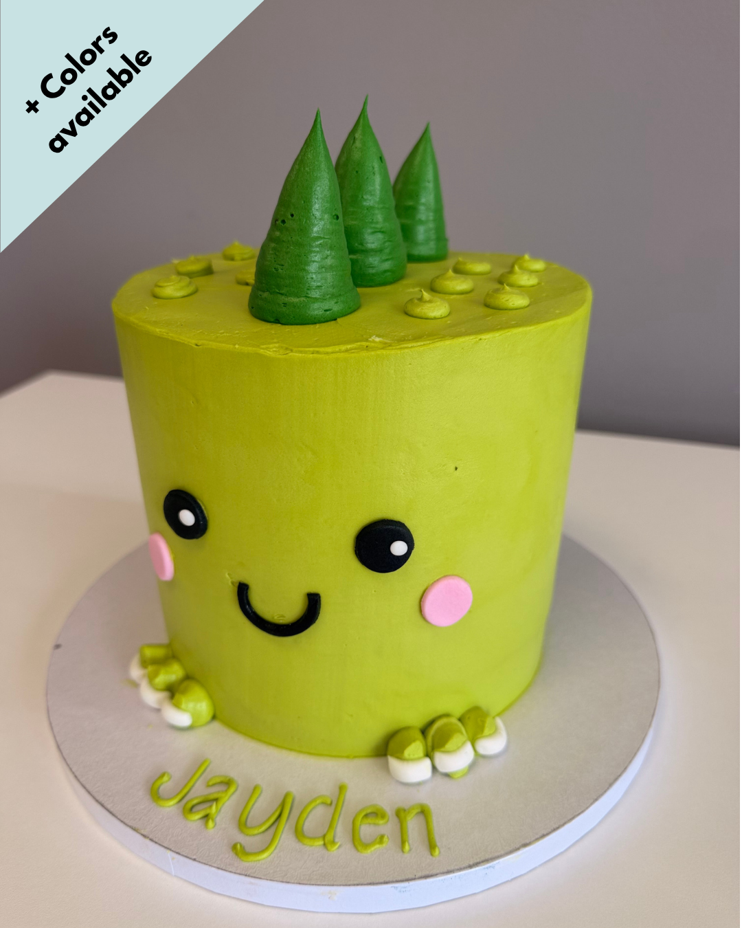 New - Dinosaur cake
