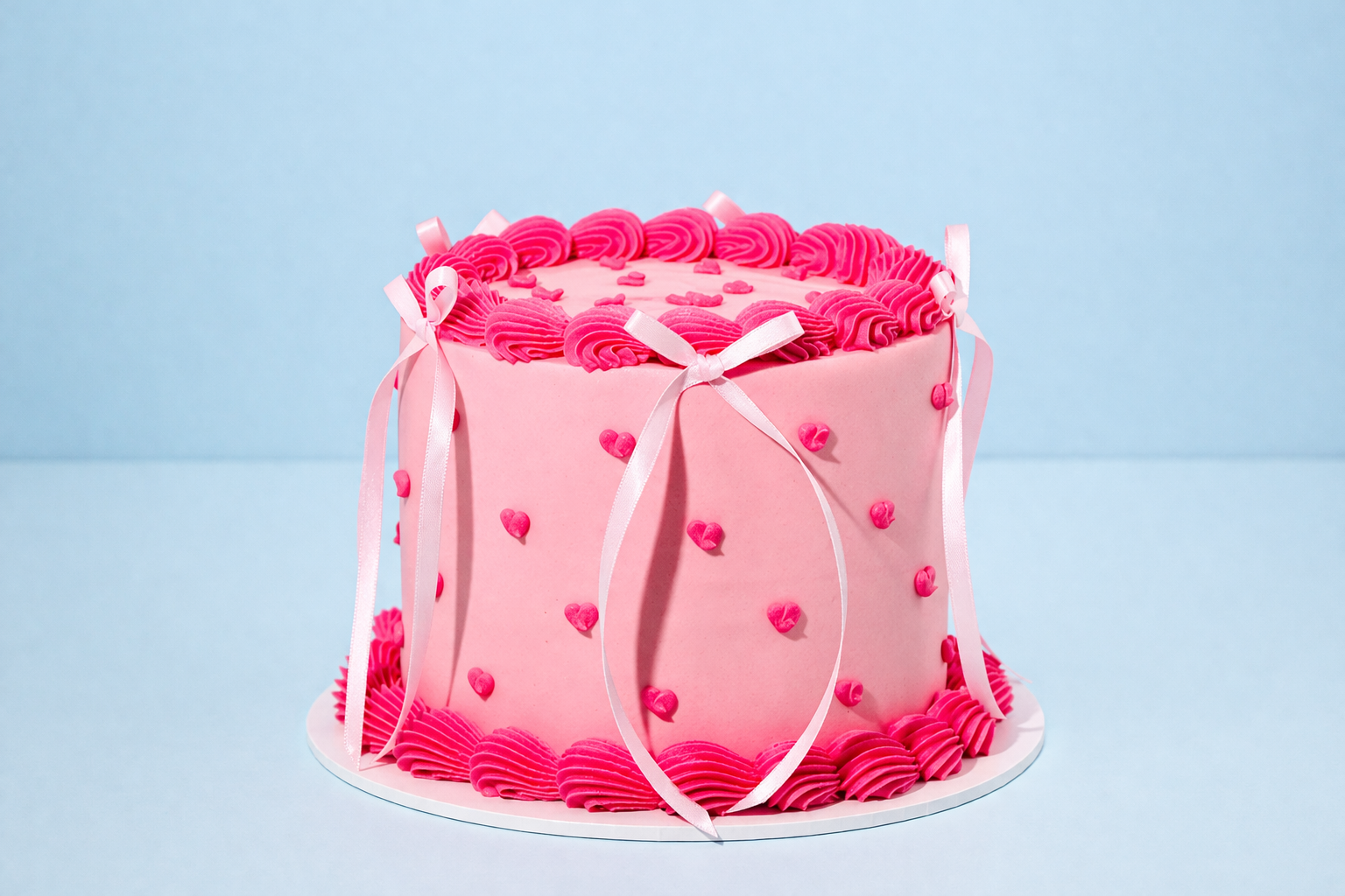 Bows and hearts