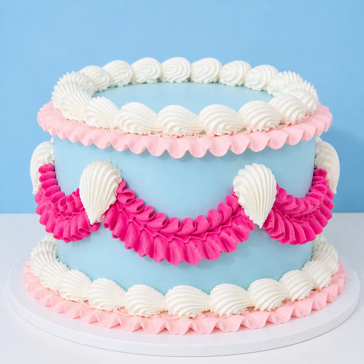 Vintage fancy cake