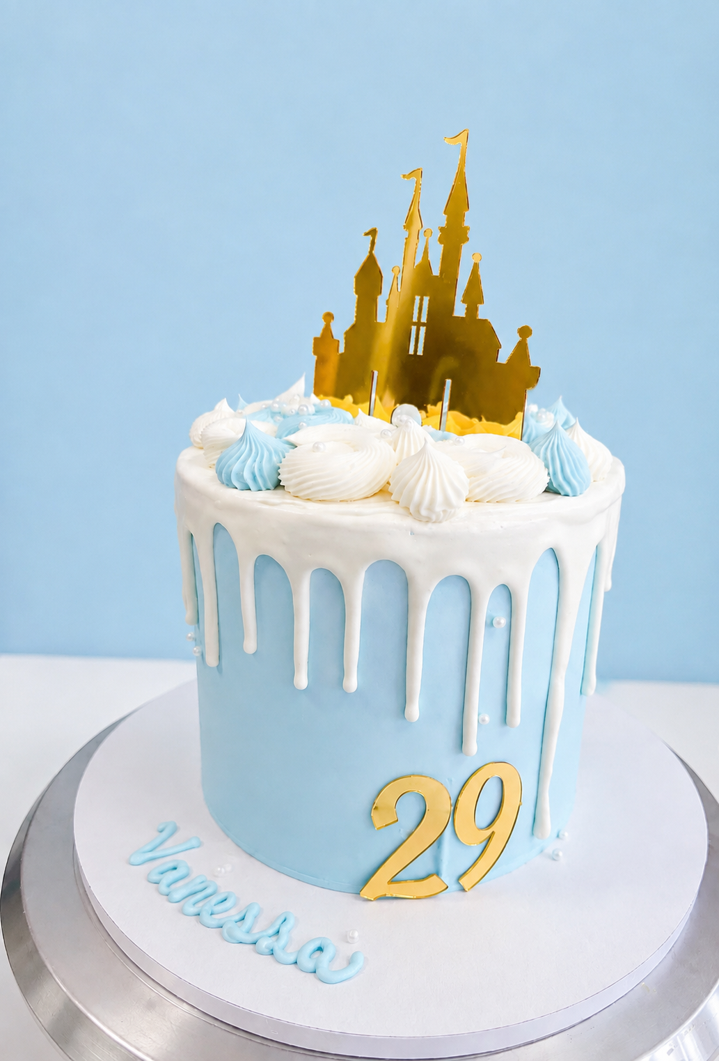 New - Drip Castle cake
