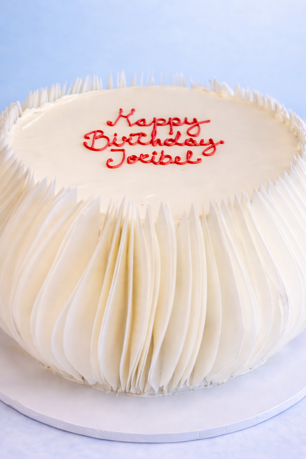 Blush cake