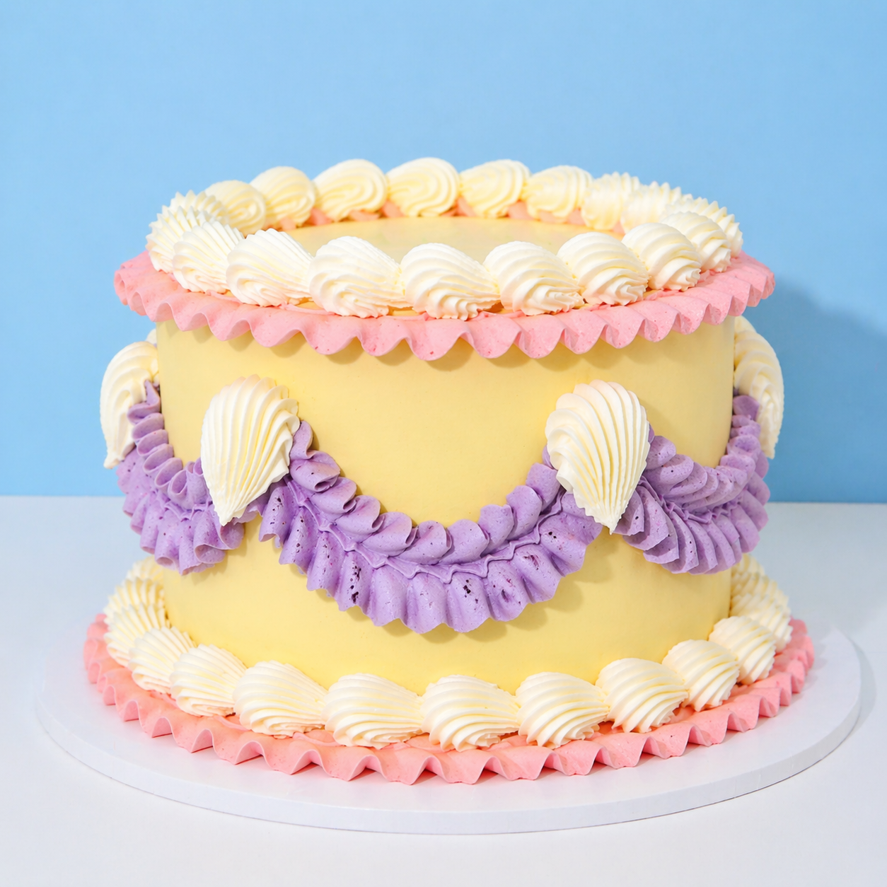 Vintage fancy cake
